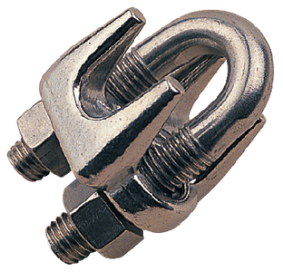 SS WIRE ROPE CLIP 3/32IN